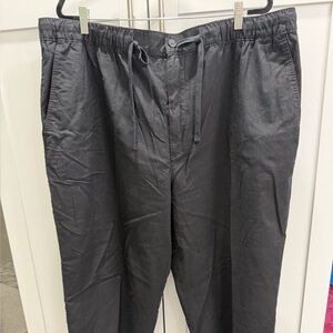 Oak Hill Linen-Blend Loose-Fit Beach Pants 2XL/28